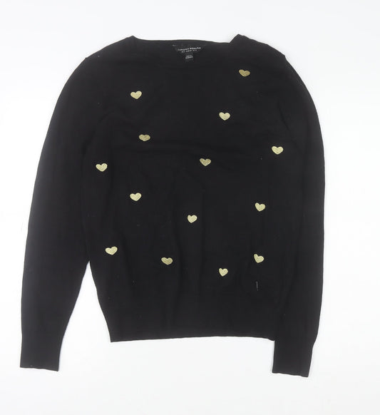 Womens UK Size 12 Dorothy Perkins Black Pullover Jumper