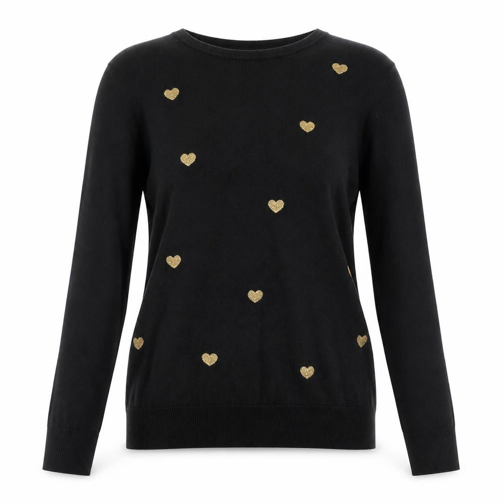Womens UK Size 12 Dorothy Perkins Black Pullover Jumper