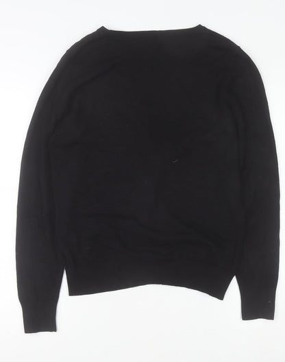 Womens UK Size 12 Dorothy Perkins Black Pullover Jumper