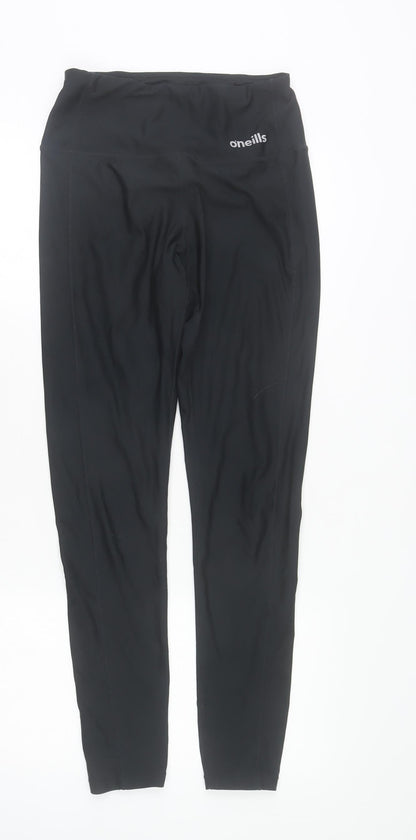 Womens UK Size 12 O'Neills Slim Fit Leggings Black Leggings