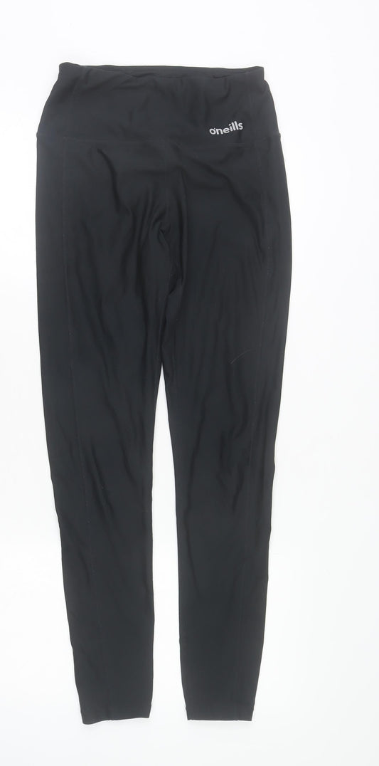 Womens UK Size 12 O'Neills Slim Fit Leggings Black Leggings