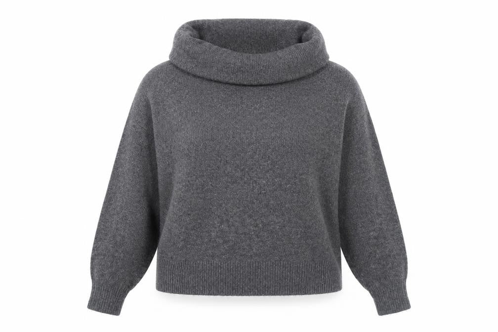 Womens UK Size 12 H&M Grey Pullover Jumper
