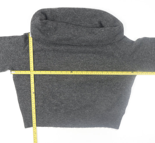 Womens UK Size 12 H&M Grey Pullover Jumper