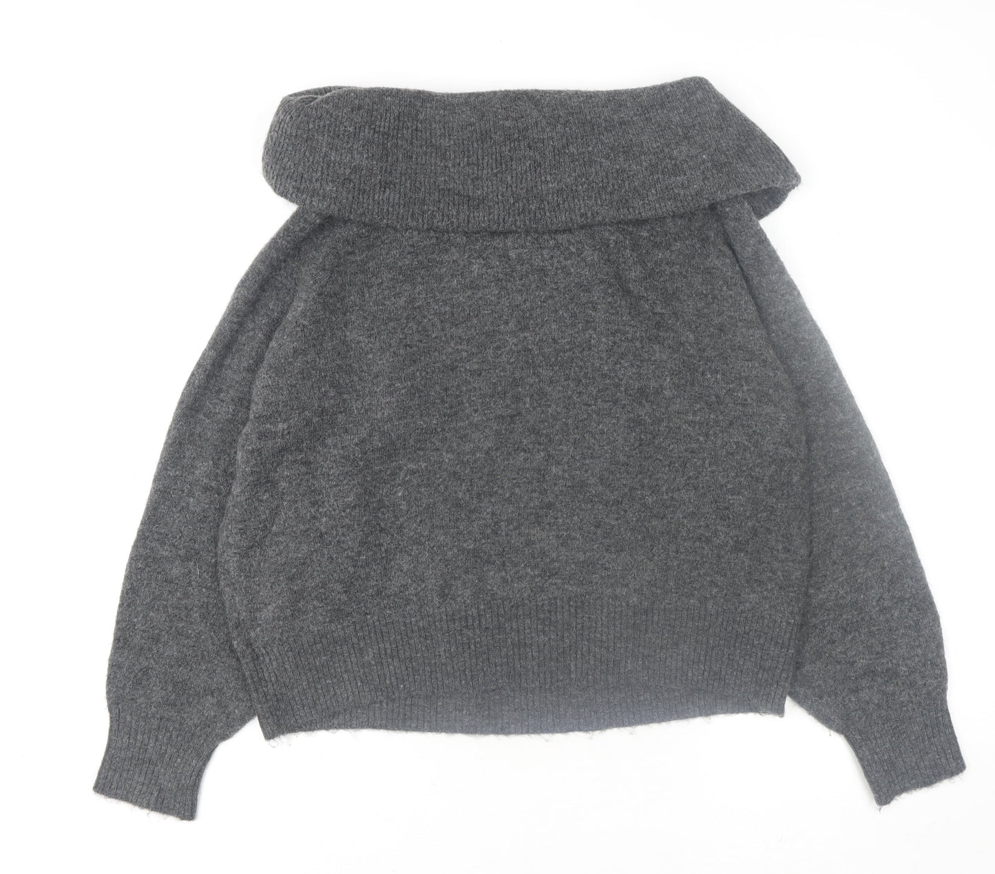Womens UK Size 12 H&M Grey Pullover Jumper