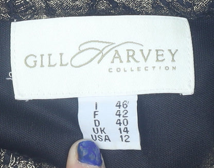 Womens UK Size 14 Gill Harvey Collection Sheath Dress