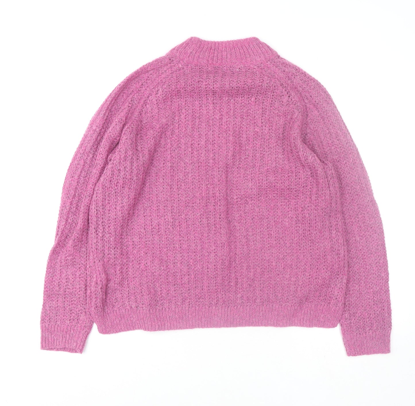 Womens UK Size L Country Casuals Pink Pullover Jumper