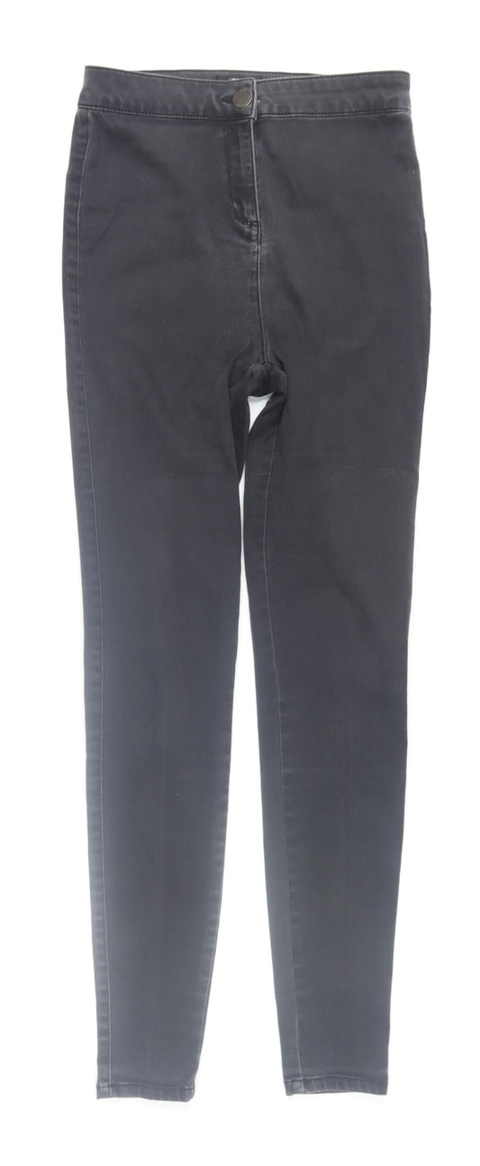 Womens UK Size 10 Matalan Slim Fit Skinny Black Jeans