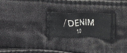 Womens UK Size 10 Matalan Slim Fit Skinny Black Jeans