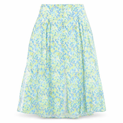Womens UK Size S Gallery A-Line Chiffon Skirt