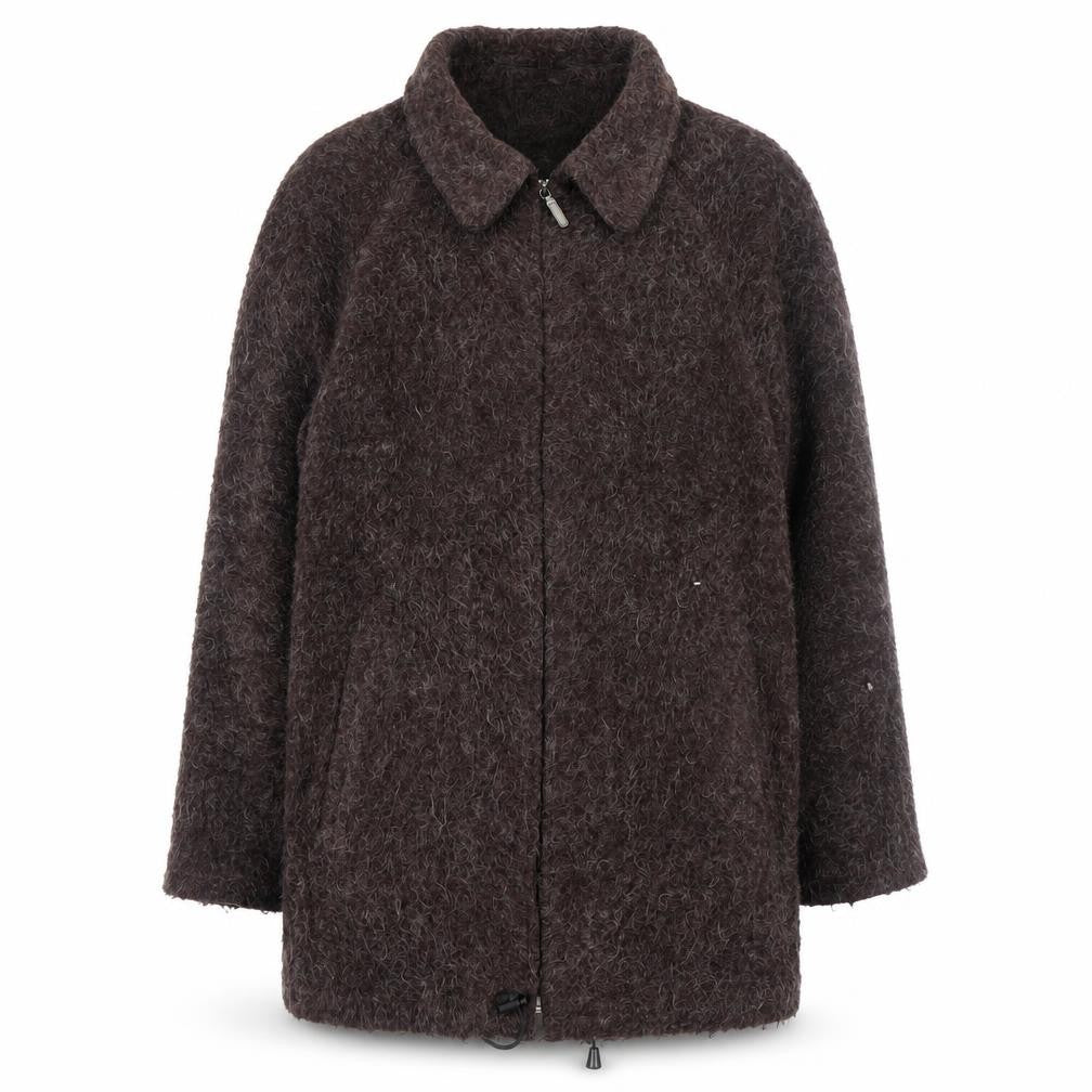 Womens UK Size 12 Sasha Brown Overcoat