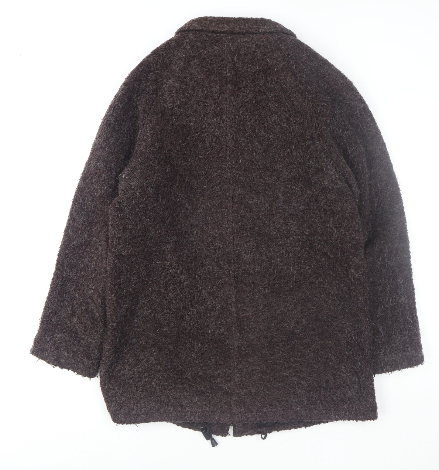 Womens UK Size 12 Sasha Brown Overcoat