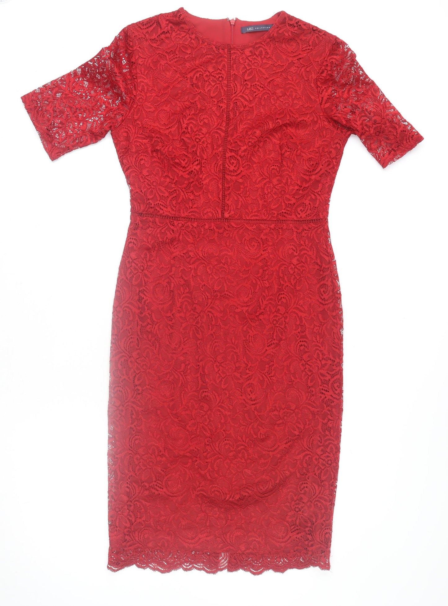 Womens UK Size 10 Marks and Spencer Sheath Dress