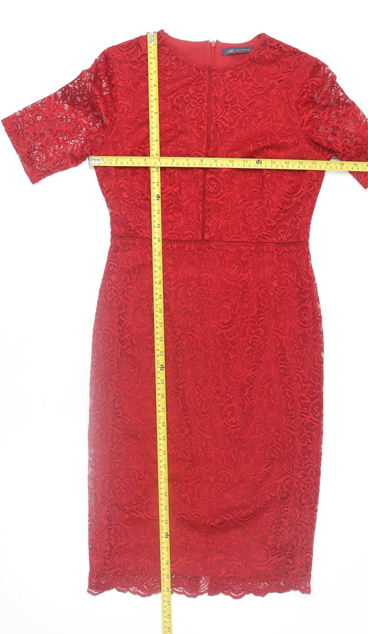 Womens UK Size 10 Marks and Spencer Sheath Dress