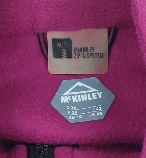 Womens UK Size 10 McKINLEY Pink 3-in-1 Jacket