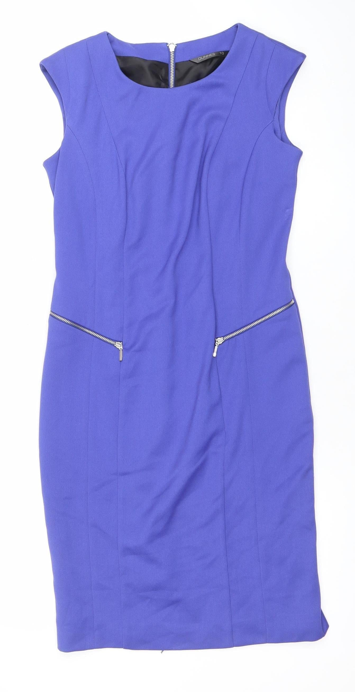 Womens UK Size 10 Dunnes Sheath Dress