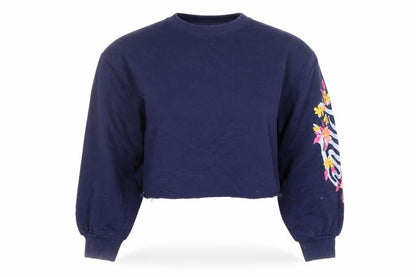 Womens UK Size XS Victoria’s Secret PINK Blue Pullover Sweatshirt