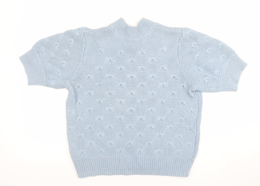 Womens UK Size XL VERO MODA Blue Pullover Jumper
