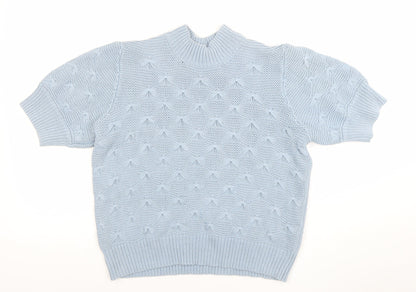 Womens UK Size XL VERO MODA Blue Pullover Jumper