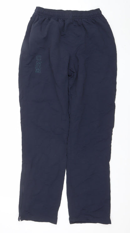 Mens UK Size S Virginian Sportswear Regular Fit Track Pants Blue Trousers