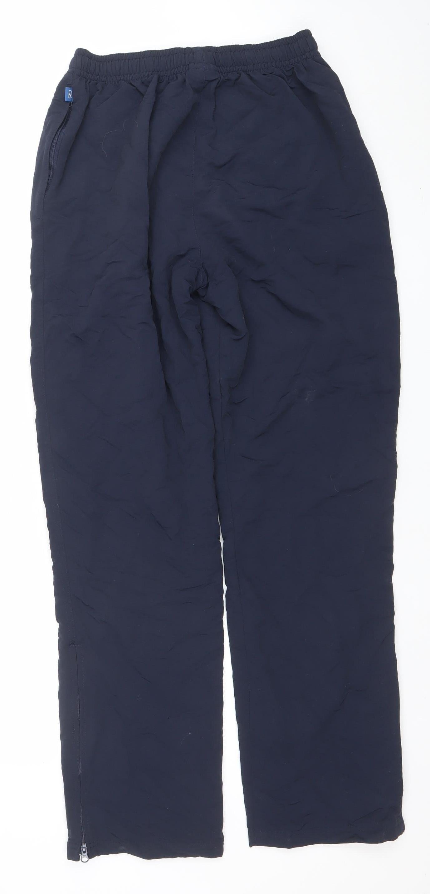 Mens UK Size S Virginian Sportswear Regular Fit Track Pants Blue Trousers