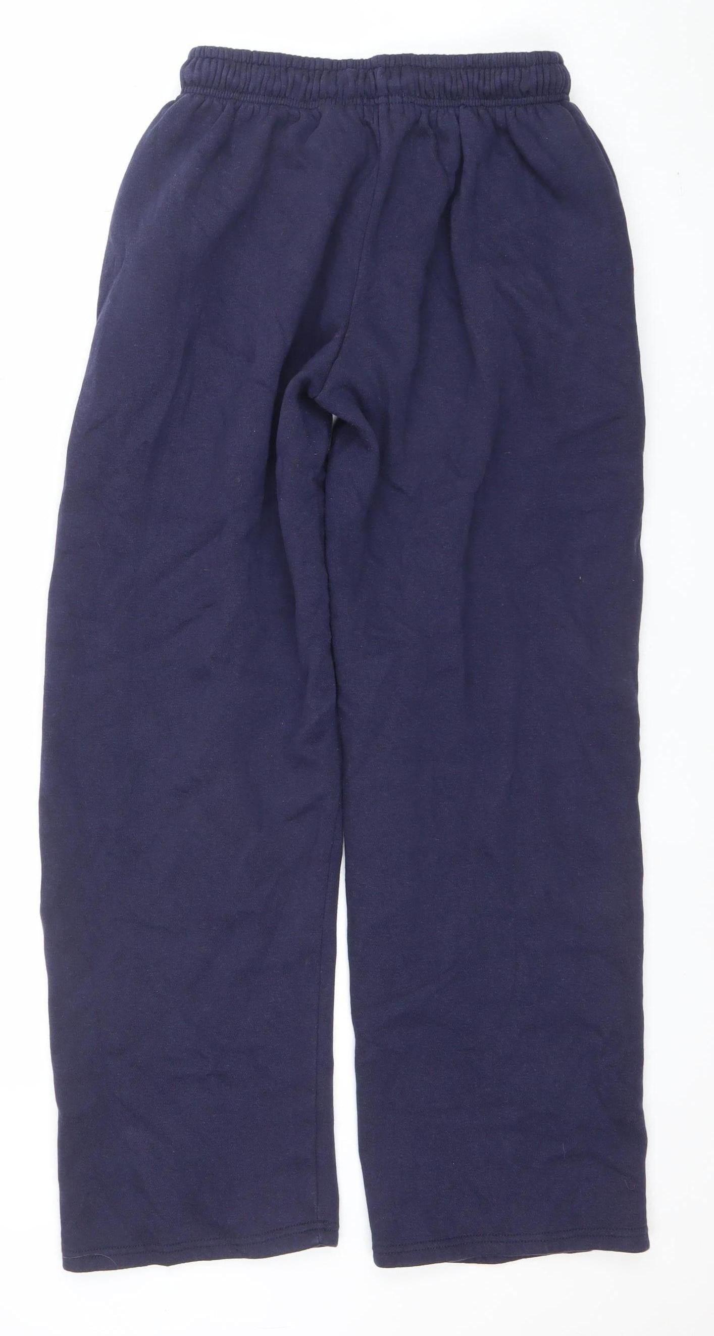 Womens UK Size S PRETTYLITTLETHING Relaxed Fit Jogger Blue Trousers