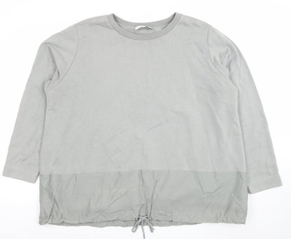 Womens UK Size XL Carolyn Donnelly The Edit Grey Pullover Sweatshirt