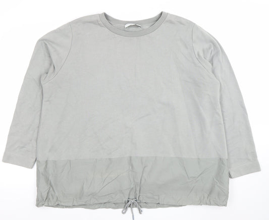 Womens UK Size XL Carolyn Donnelly The Edit Grey Pullover Sweatshirt