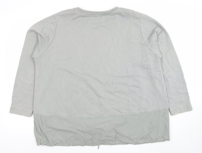 Womens UK Size XL Carolyn Donnelly The Edit Grey Pullover Sweatshirt