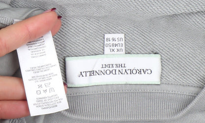 Womens UK Size XL Carolyn Donnelly The Edit Grey Pullover Sweatshirt