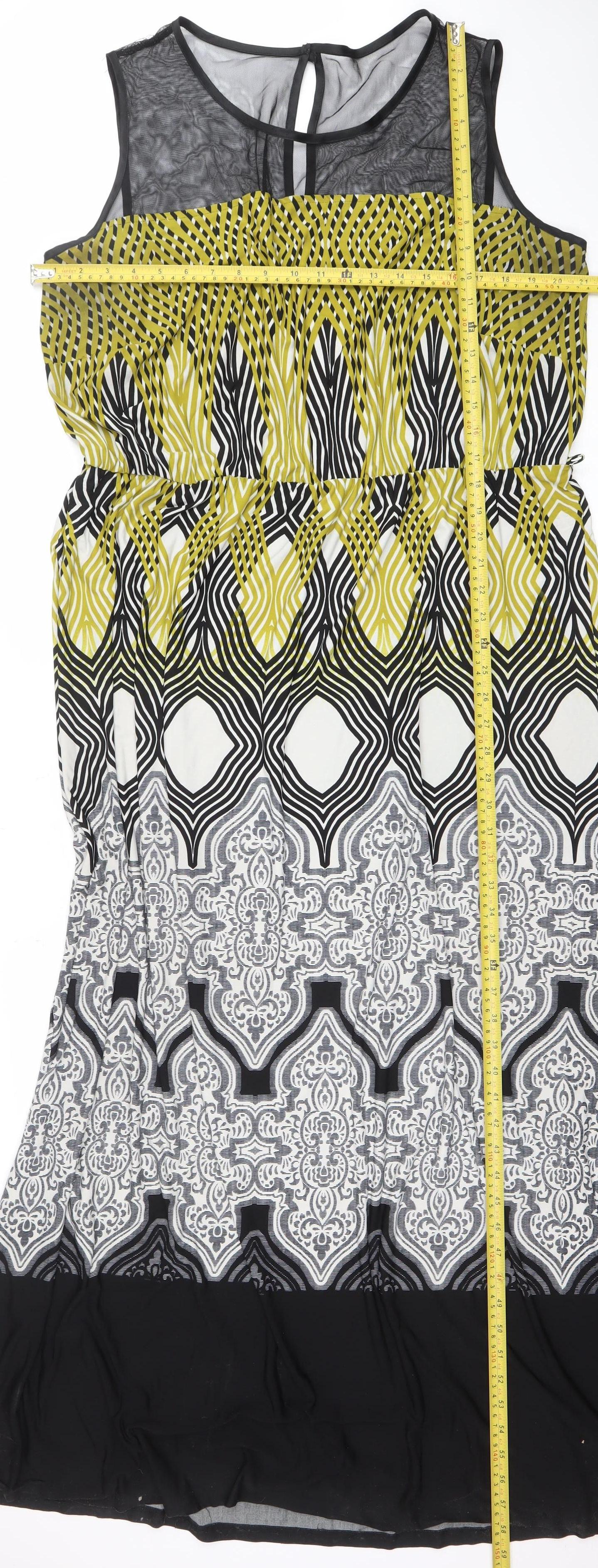 Womens UK Size 20 Grazia Bodycon Dress