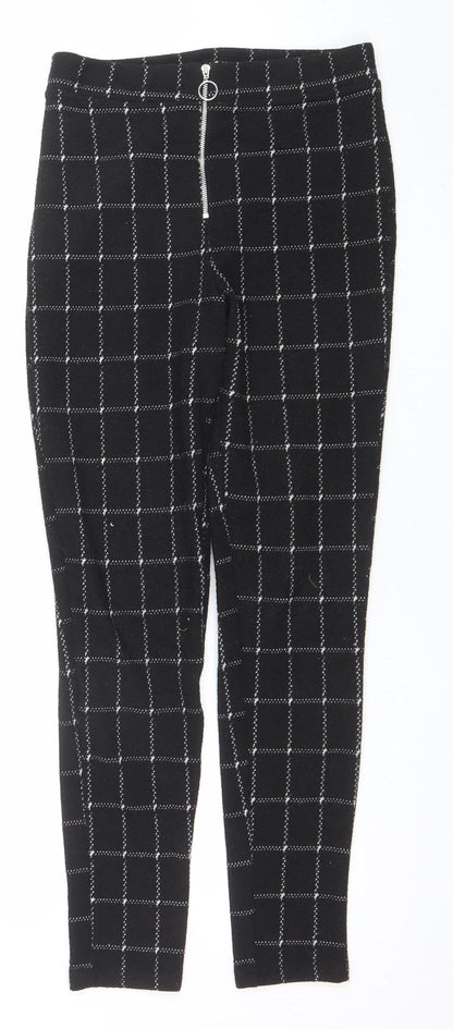 Womens UK Size 10 George Slim Fit Leggings Black Trousers