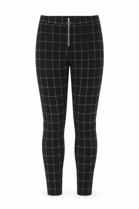 Womens UK Size 10 George Slim Fit Leggings Black Trousers