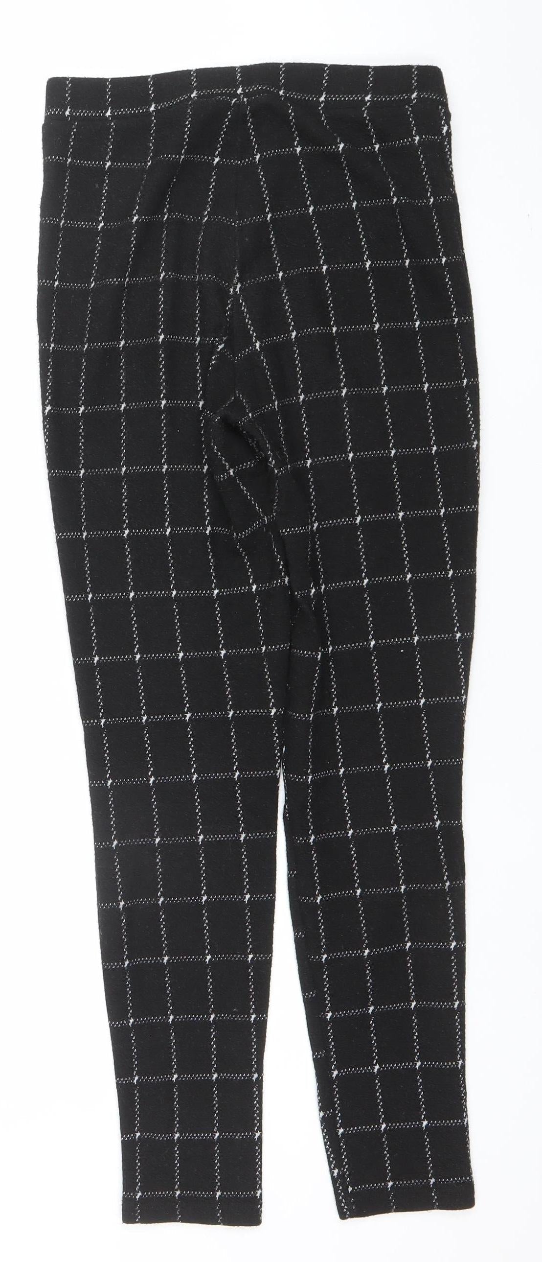 Womens UK Size 10 George Slim Fit Leggings Black Trousers
