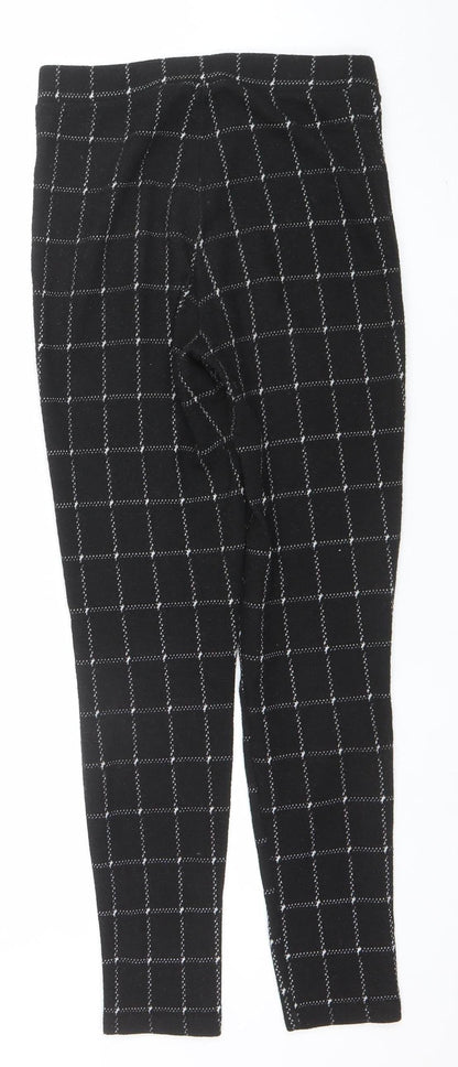 Womens UK Size 10 George Slim Fit Leggings Black Trousers