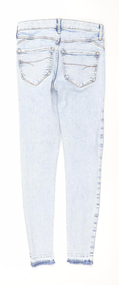 Womens UK Size 8 River Island Slim Fit Skinny Blue Jeans