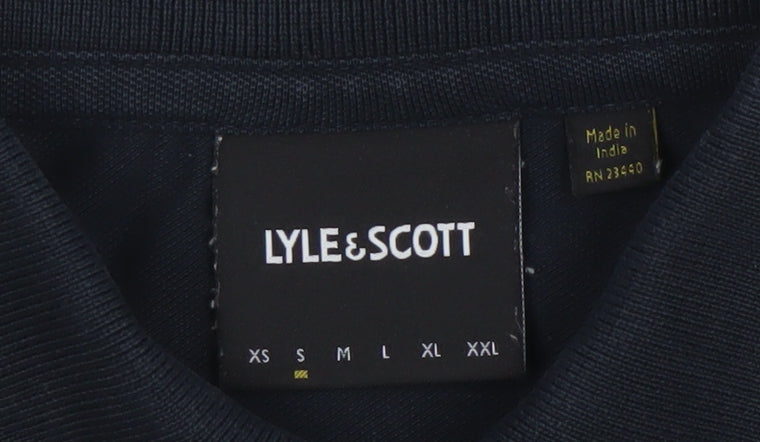 Mens UK Size M Lyle & Scott Cotton Polo Shirt
