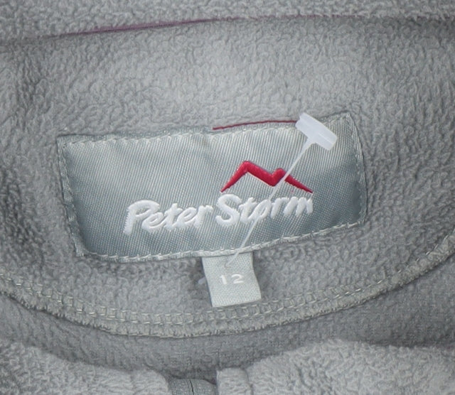 Womens UK Size 12 Peter Storm Grey Fleece