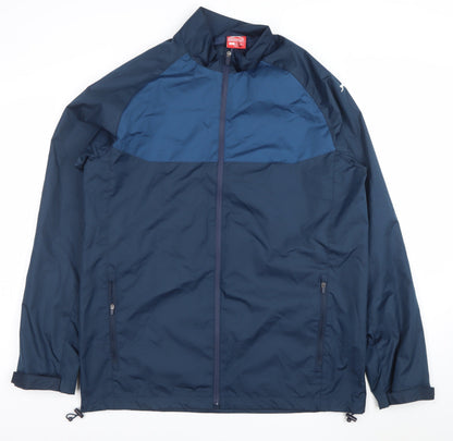 Mens UK Size L Slazenger Blue Windbreaker Coat