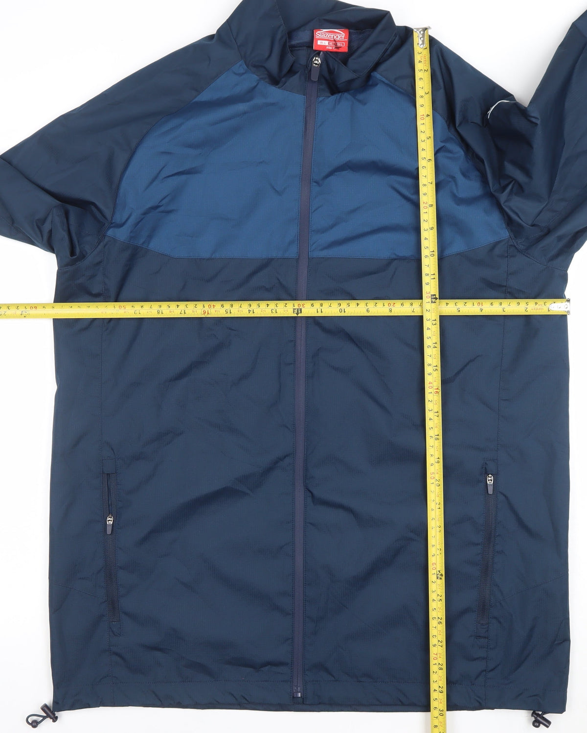 Mens UK Size L Slazenger Blue Windbreaker Coat