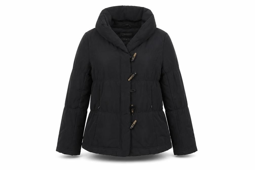 Womens UK Size 10 Alexon Black Puffer Jacket