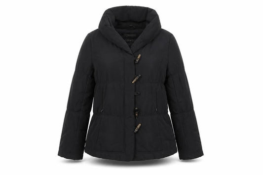 Womens UK Size 10 Alexon Black Puffer Jacket