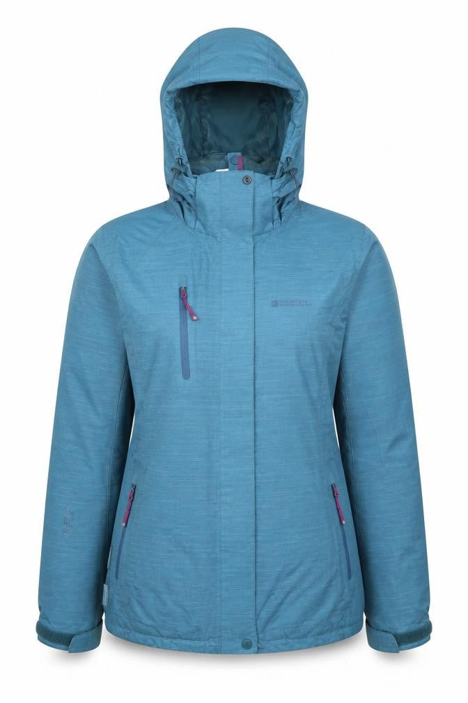 Womens UK Size 10 Mountain Warehouse Blue 3-in-1 Jacket