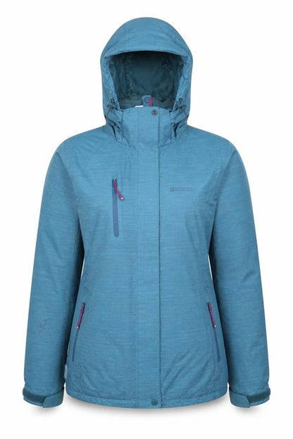 Womens UK Size 10 Mountain Warehouse Blue 3-in-1 Jacket