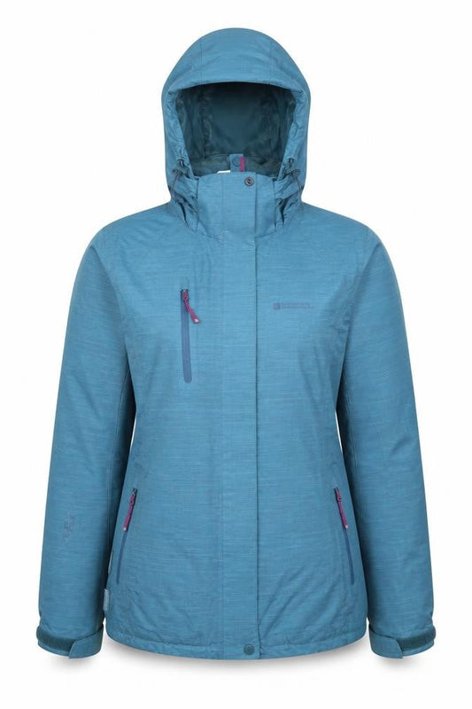 Womens UK Size 10 Mountain Warehouse Blue 3-in-1 Jacket