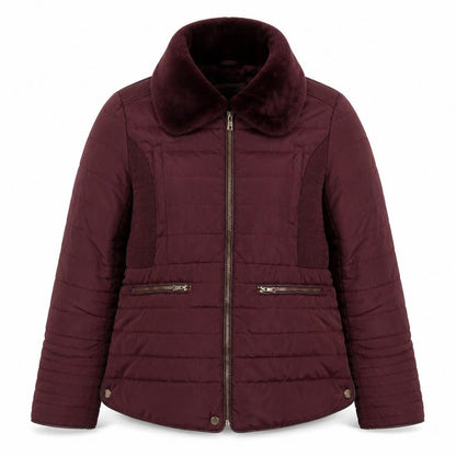 Womens UK Size XL CI SONO Red Puffer Jacket