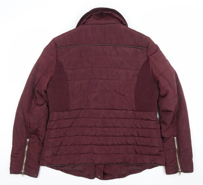 Womens UK Size XL CI SONO Red Puffer Jacket