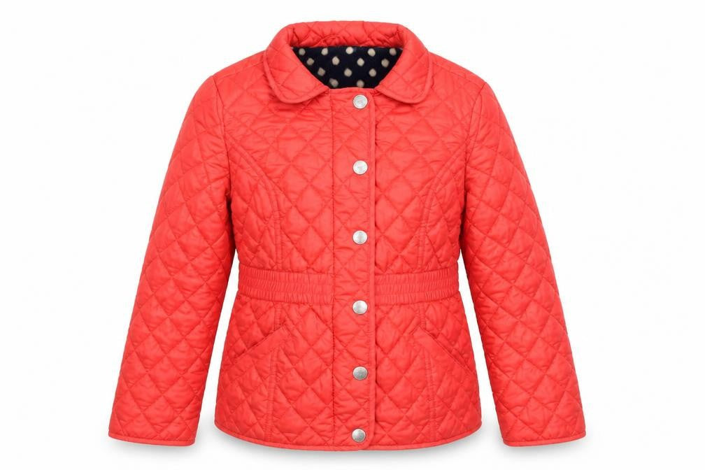 Girls UK Size 11-12 Years NEXT Red Quilted Coat