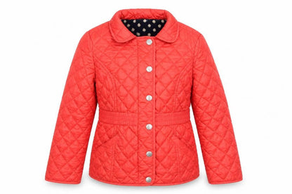 Girls UK Size 11-12 Years NEXT Red Quilted Coat