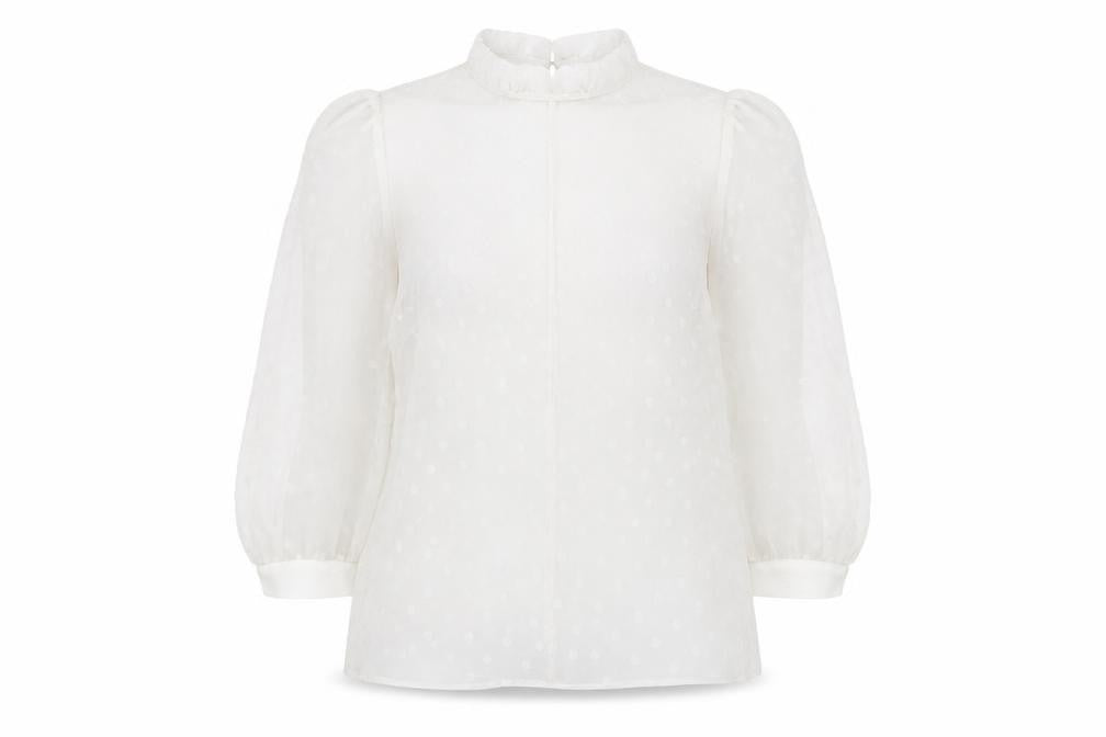 Womens UK Size 10 Primark White Camisole Blouse