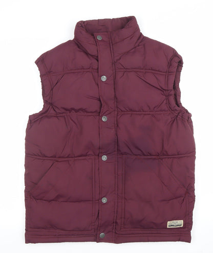 Mens UK Size S Easy Red Bodywarmer